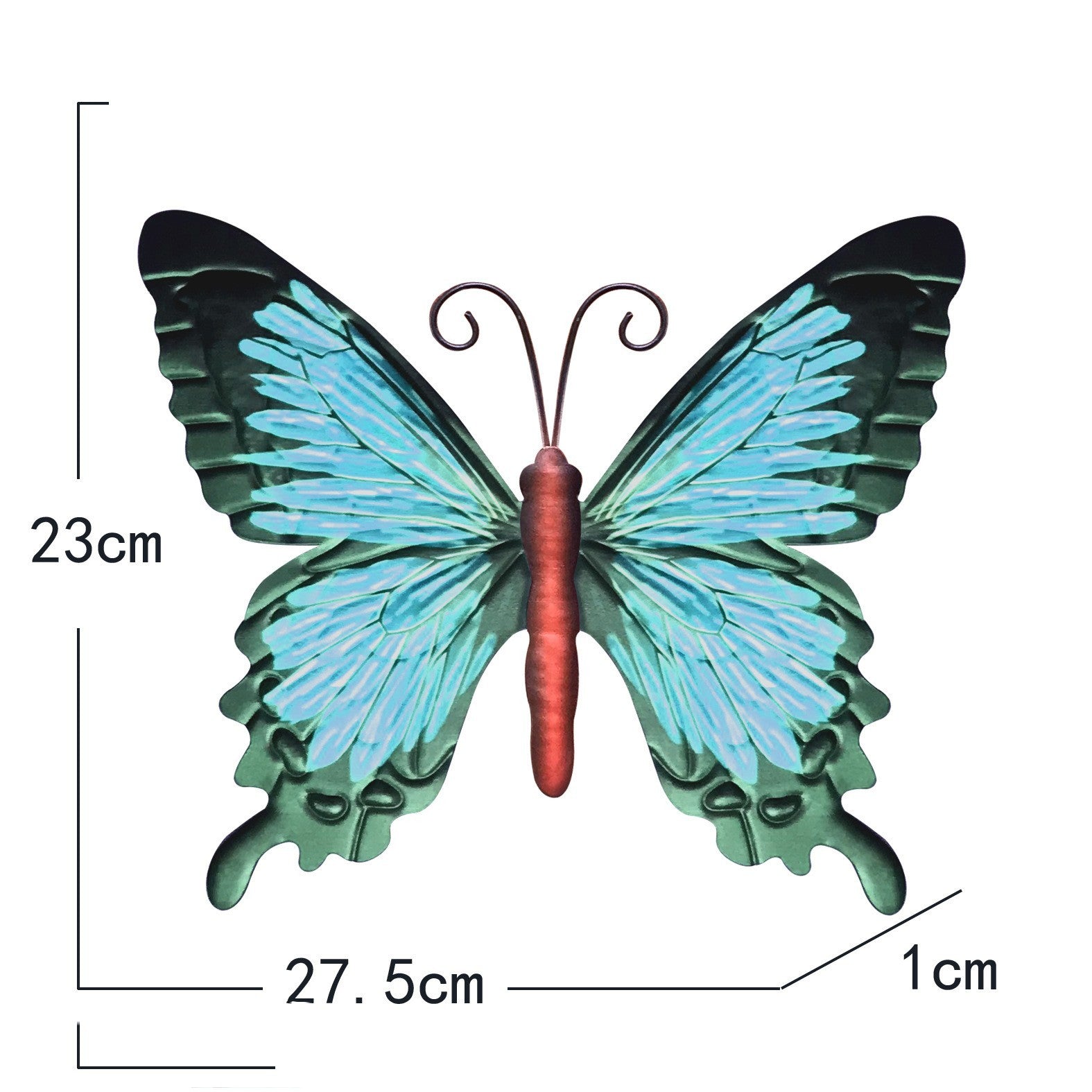 Wrought Iron Butterfly Home Wall Hanging - One Red Hill